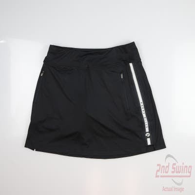 New W/ Logo Womens Level Wear Skort Medium M Black MSRP $70