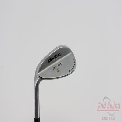 Cleveland 588 RTX Satin Chrome Wedge Gap GW 52° 10 Deg Bounce True Temper Dynamic Gold Steel Wedge Flex Left Handed 35.5in