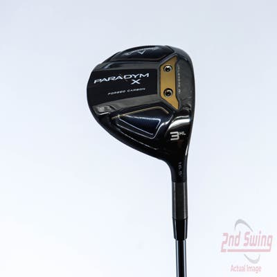 Callaway Paradym X Fairway Wood 3 Wood 3W 16.5° PX HZRDUS Silver Gen4 60 Graphite Stiff Right Handed 43.25in