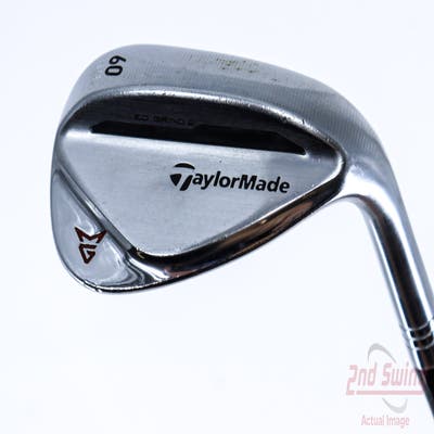 TaylorMade Milled Grind 2 Chrome Wedge Lob LW 60° 8 Deg Bounce True Temper Dynamic Gold 105 Steel Stiff Right Handed 35.0in