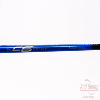 Used W/ Cobra RH Adapter Mitsubishi Rayon 2022 C6 Blue 50g Driver Shaft Stiff 44.25in