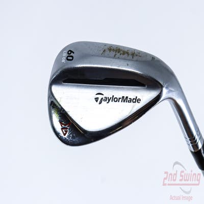 TaylorMade Milled Grind 2 Chrome Wedge Lob LW 60° 8 Deg Bounce Mitsubishi Rayon OTi 95 Graphite Stiff Right Handed 35.0in