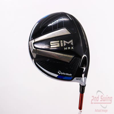 TaylorMade SIM MAX Driver 12° Fujikura Ventus Red 5 Graphite Senior Right Handed 45.75in