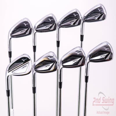 Mint Mizuno JPX 923 Hot Metal Pro Iron Set 4-PW GW True Temper Dynamic Gold 105 Steel Stiff Left Handed 38.25in