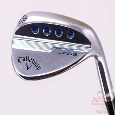 Callaway Jaws MD5 Platinum Chrome Wedge Lob LW 58° 8 Deg Bounce C Grind Dynamic Gold Tour Issue 115 Steel Stiff Right Handed 35.0in