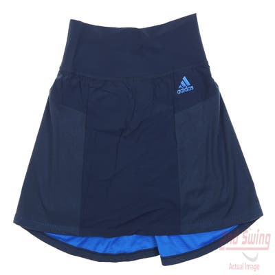 New Womens Adidas Golf Skort X-Large XL Navy Blue MSRP $60