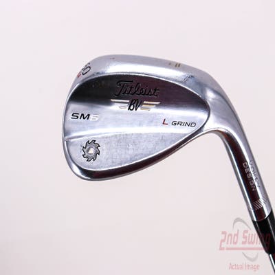 Titleist Vokey SM6 Tour Chrome Wedge Lob LW 60° 4 Deg Bounce L Grind SM6 BV Steel Wedge Flex Right Handed 35.5in