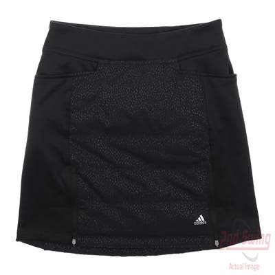 New Mens Adidas Quilted Skort Small S Black MSRP $80