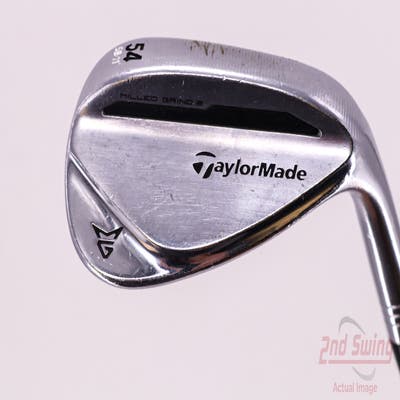 TaylorMade Milled Grind 2 Chrome Wedge Sand SW 54° 11 Deg Bounce True Temper Dynamic Gold S200 Steel Wedge Flex Right Handed 35.0in