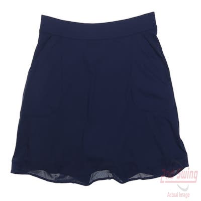 New Womens Peter Millar Golf Skort X-Large XL Navy Blue MSRP $125