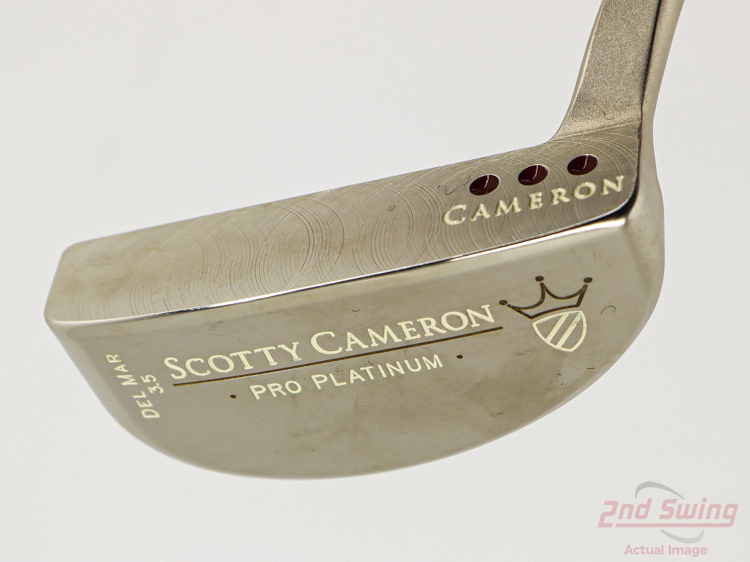 Titleist Scotty Cameron Pro Platinum Del Mar 3.5 Putter (D 