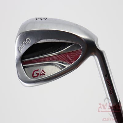 Ping G LE 2 Single Iron 8 Iron ULT 240 Lite Graphite Ladies Right Handed Black Dot 36.75in