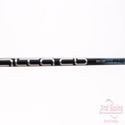 Used W/ Ping RH Adapter Ping ALTA CB 65 Slate 55g Fairway Shaft Senior 41.75in