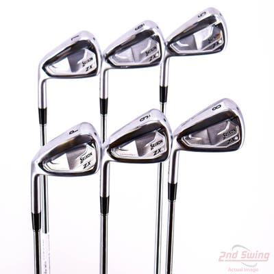 Mint Srixon ZX4 MK II Iron Set 5-PW FST KBS Tour Lite Steel Stiff Left Handed STD