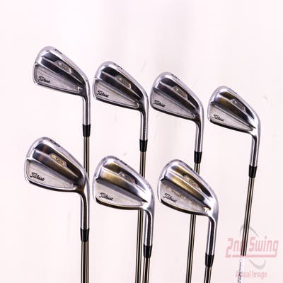 Titleist 2021 T100S Iron Set 4-PW UST Mamiya Recoil 65 F4 Graphite Stiff Right Handed STD