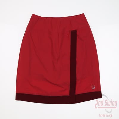 New Womens Foray Golf Skort Small S Red MSRP $70