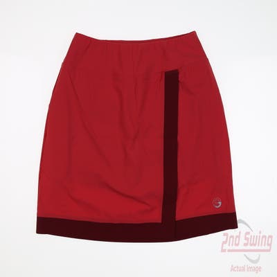 New Womens Foray Golf Skort Medium M Red MSRP $70