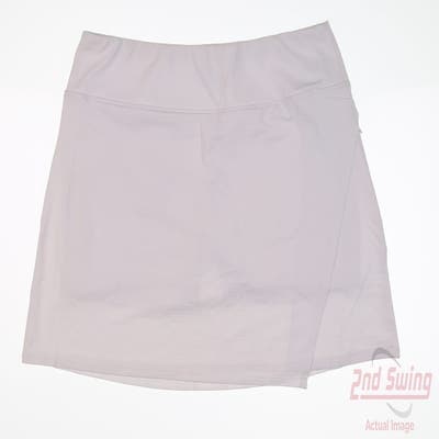 New Womens IBKUL Skort Large L White MSRP $90