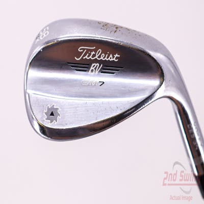 Titleist Vokey SM7 Tour Chrome Wedge Lob LW 58° 14 Deg Bounce K Grind SM7 BV Steel Wedge Flex Right Handed 35.25in