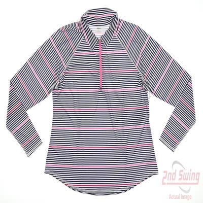New Womens Jo Fit 1/4 Zip Golf Pullover X-Large XL Multi MSRP $96