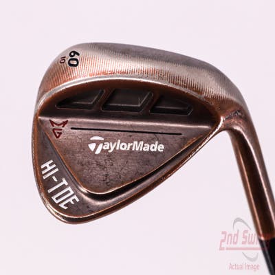 TaylorMade HI-TOE RAW Wedge Lob LW 60° 10 Deg Bounce FST KBS Hi-Rev 2.0 115 Steel Wedge Flex Right Handed 35.0in