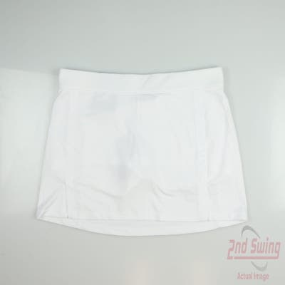 New Womens J. Lindeberg Skort Large L White MSRP $95