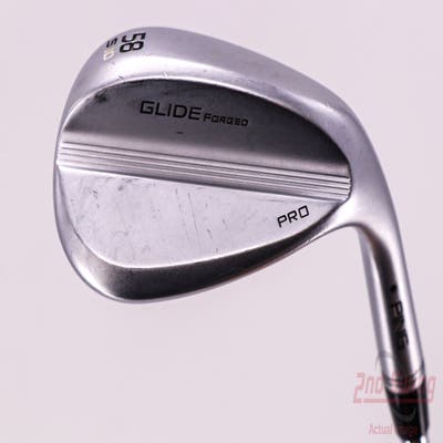 Ping Glide Forged Pro Wedge Lob LW 58° 10 Deg Bounce S Grind Z-Z 115 Wedge Steel Wedge Flex Right Handed Black Dot 35.5in