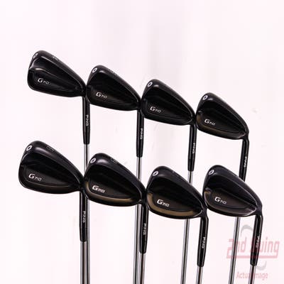 Ping G710 Iron Set 4-PW GW AWT 2.0 Steel Regular Right Handed Black Dot 38.5in