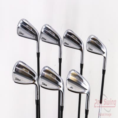 Titleist 2021 T100S Iron Set 4-PW Mitsubishi Tensei Red AM2 Graphite Regular Right Handed 39.0in