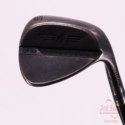 Titleist Vokey SM8 Jet Black Wedge Gap GW 50° 8 Deg Bounce F Grind FST KBS Tour Steel Stiff Right Handed 36.25in