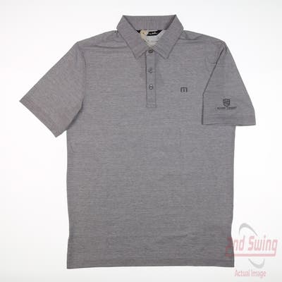 New W/ Logo Mens Travis Mathew Polo XX-Large XXL Gray MSRP $90