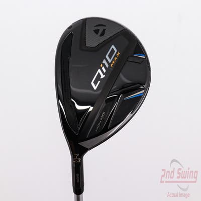 Mint TaylorMade Qi10 MAX Fairway Wood 7 Wood 7W 22° Fujikura Speeder NX TCS 40 Graphite Ladies Left Handed 40.5in