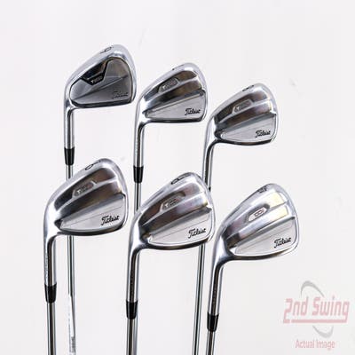 Titleist 2021 T100S/T200 Iron Set 6-PW, 48 True Temper AMT Red R300 Steel Regular Left Handed 37.75in