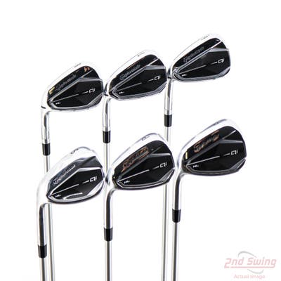 Mint TaylorMade Qi HL Iron Set 6-PW SW Fujikura Speeder NX TCS 40 Graphite Ladies Left Handed STD