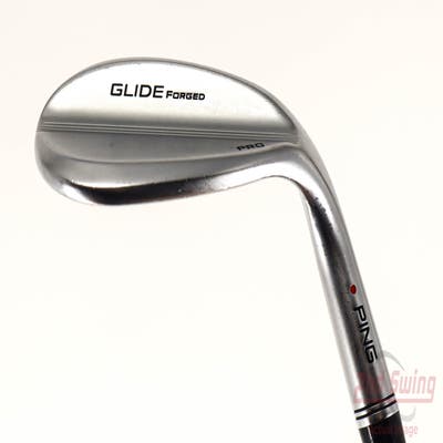 Ping Glide Forged Pro Wedge Lob LW 58° 10 Deg Bounce S Grind Stock Steel Shaft Steel Wedge Flex Right Handed Red dot 35.0in