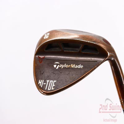 TaylorMade Milled Grind HI-TOE Wedge Lob LW 58° FST KBS Hi-Rev 2.0 115 Steel Wedge Flex Right Handed 34.75in