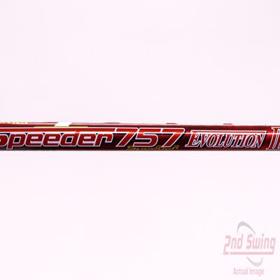 New Uncut Fujikura Speeder Evolution III 757 Driver Shaft X-Stiff 47.0in