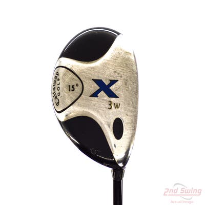 Callaway X Fairway Wood 3 Wood 3W 15° Callaway Fujikura 65g Graphite Stiff Right Handed 44.5in