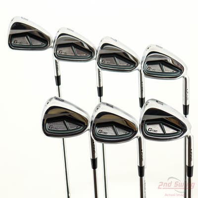 Ping G730 Iron Set 5-PW AW Dynamic Gold Mid 100 Steel Stiff Right Handed Black Dot STD