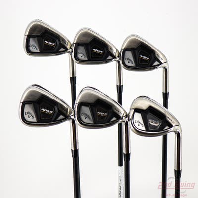 Mint Callaway Rogue ST Max OS Lite Iron Set 6-PW SW Project X Cypher 40 Graphite Ladies Right Handed -1"