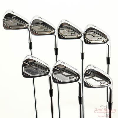 Srixon ZX5 Iron Set 4-PW FST KBS Tour 120 Steel Stiff Right Handed +1/2"