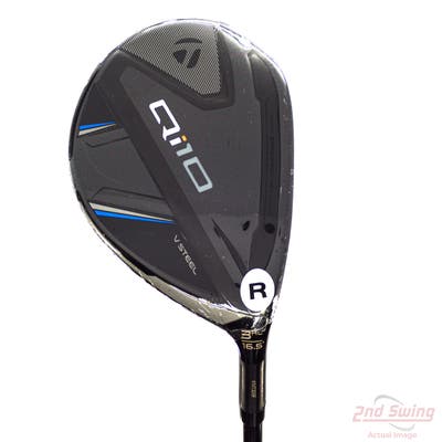 Mint TaylorMade Qi10 Fairway Wood 3 Wood HL 16.5° Fujikura Ventus Blue TR 6 Graphite Regular Right Handed 43.5in