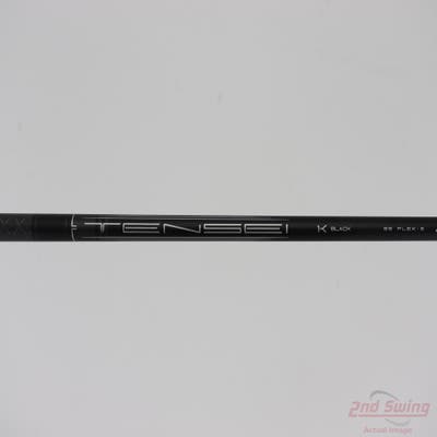 Used W/ Titleist RH Adapter Mitsubishi Rayon Tensei 1K Black 65g Driver Shaft Stiff 44.5in