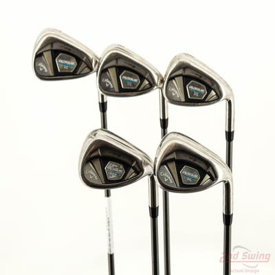 Callaway Rogue X Iron Set 7-PW AW Aldila Synergy Blue 50 Graphite Senior Right Handed STD