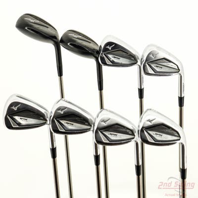 Mizuno JPX 923 Hot Metal HL Iron Set 4H 5H 6-PW GW UST Mamiya Recoil ESX 460 F2 Graphite Senior Right Handed STD