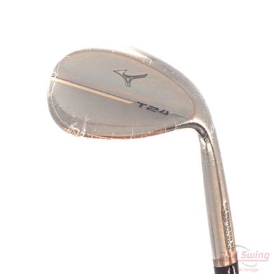 Mint Mizuno T24 Denim Copper Wedge Lob LW 58° 10 Deg Bounce V Grind Dynamic Gold Tour Issue S400 Steel Stiff Right Handed 35.75in