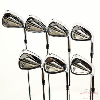 Wilson Staff Dynapwr Forged Iron Set 5-PW GW FST KBS Tour Lite Steel Stiff Right Handed -1/4"