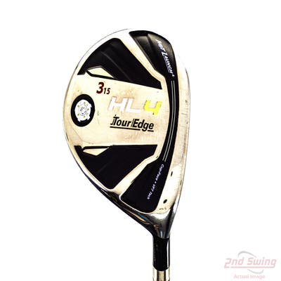 Tour Edge Hot Launch 4 Fairway Wood 3 Wood 3W 15° UST Mamiya HL4 Graphite Stiff Right Handed 43.5in