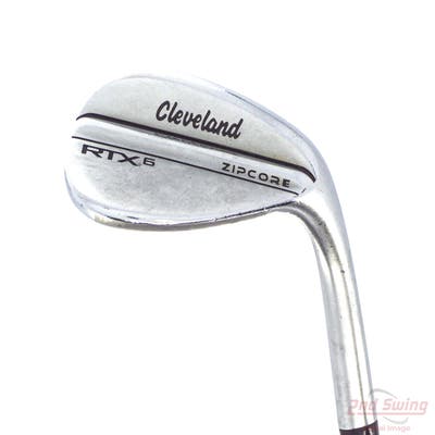 Cleveland RTX 6 ZipCore Tour Satin Wedge Lob LW 58° 12 Deg Bounce Dynamic Gold Spinner TI Steel Stiff Right Handed 37.25in