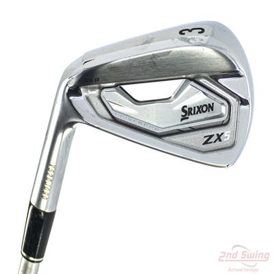 Mint Srixon ZX5 MK II Single Iron 3 Iron FST KBS Tour C-Taper Lite Steel Stiff Left Handed 39.5in